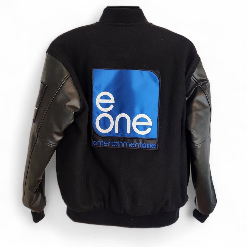 5001 Flavors eOne Music Varsity Jacket Light Records Promo Leather Wool XL